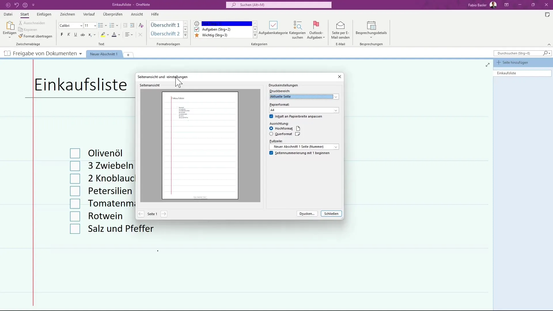 Imprimir de manera eficiente en Microsoft OneNote es fácil