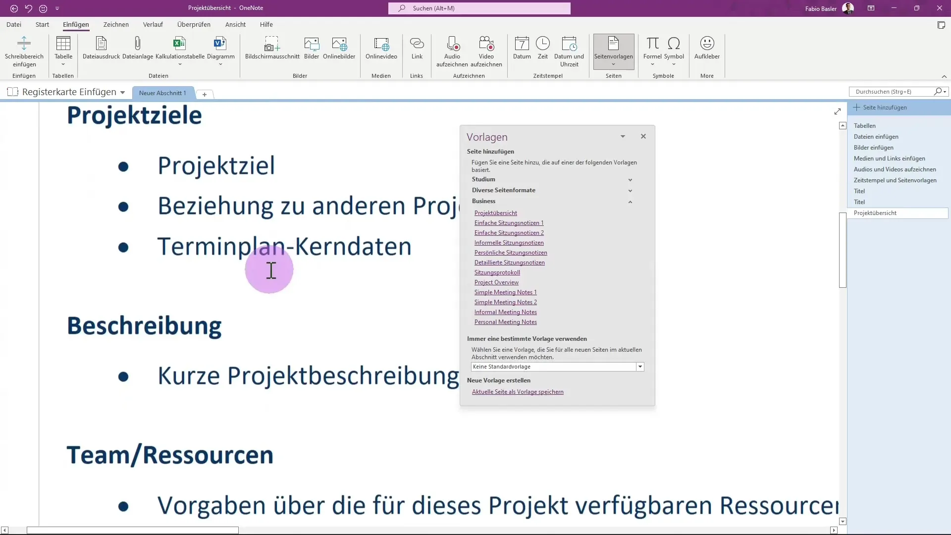 Uso eficiente de Microsoft OneNote para tus proyectos