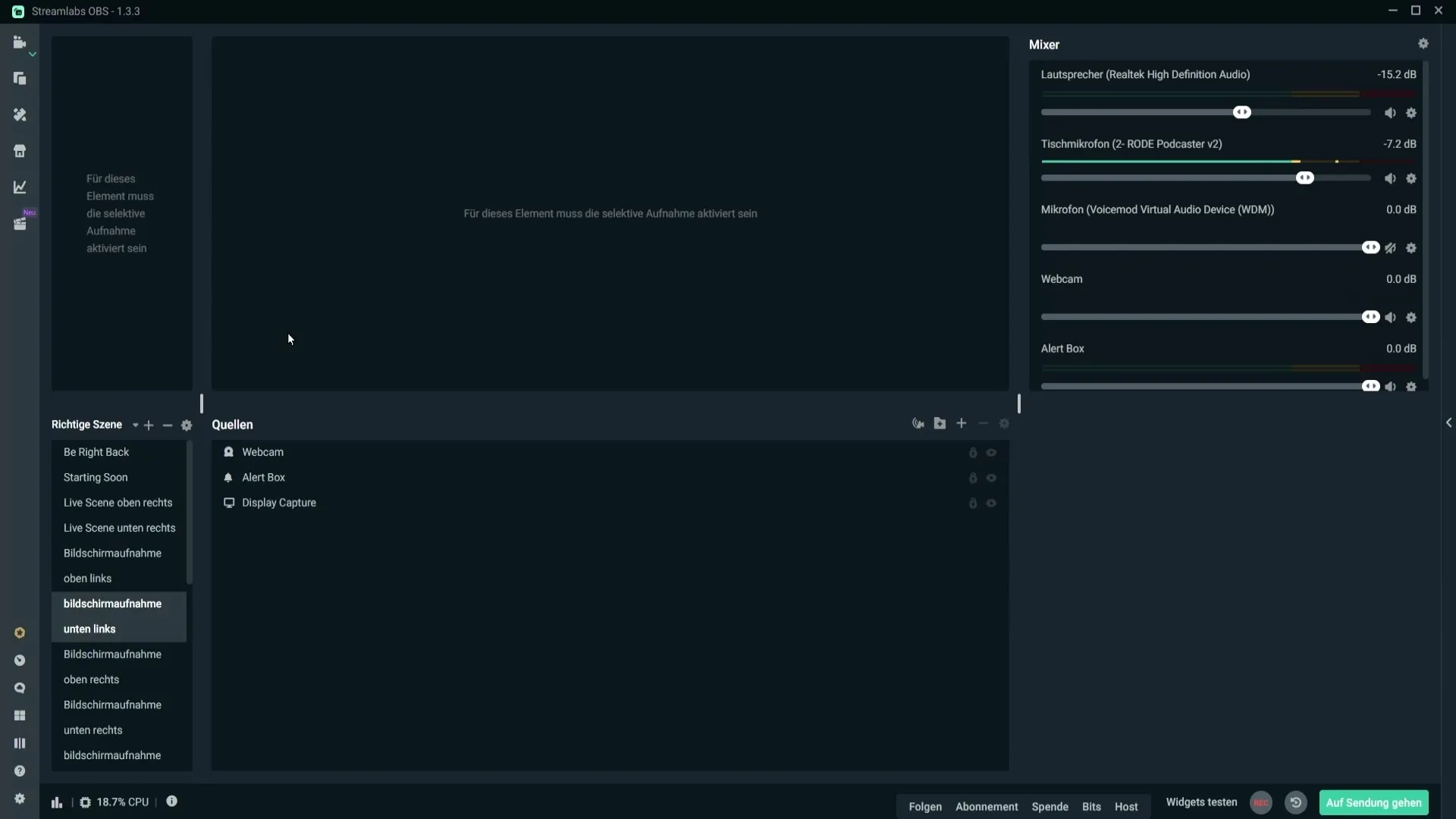 Streamlabs - 선택적 녹화 설정하기