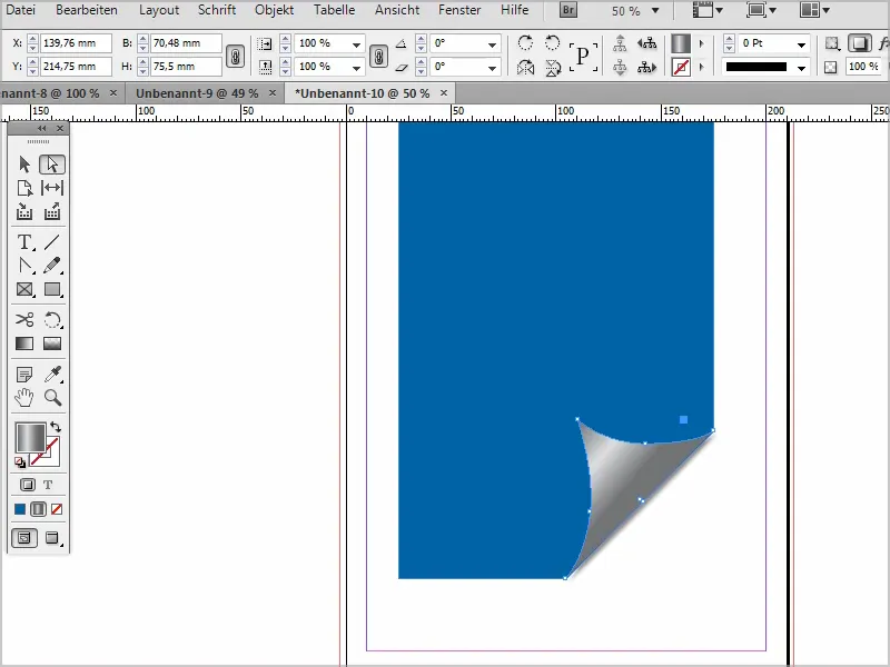 Trucos y consejos para Adobe InDesign: Crear efecto de giro de página o efecto de esquina