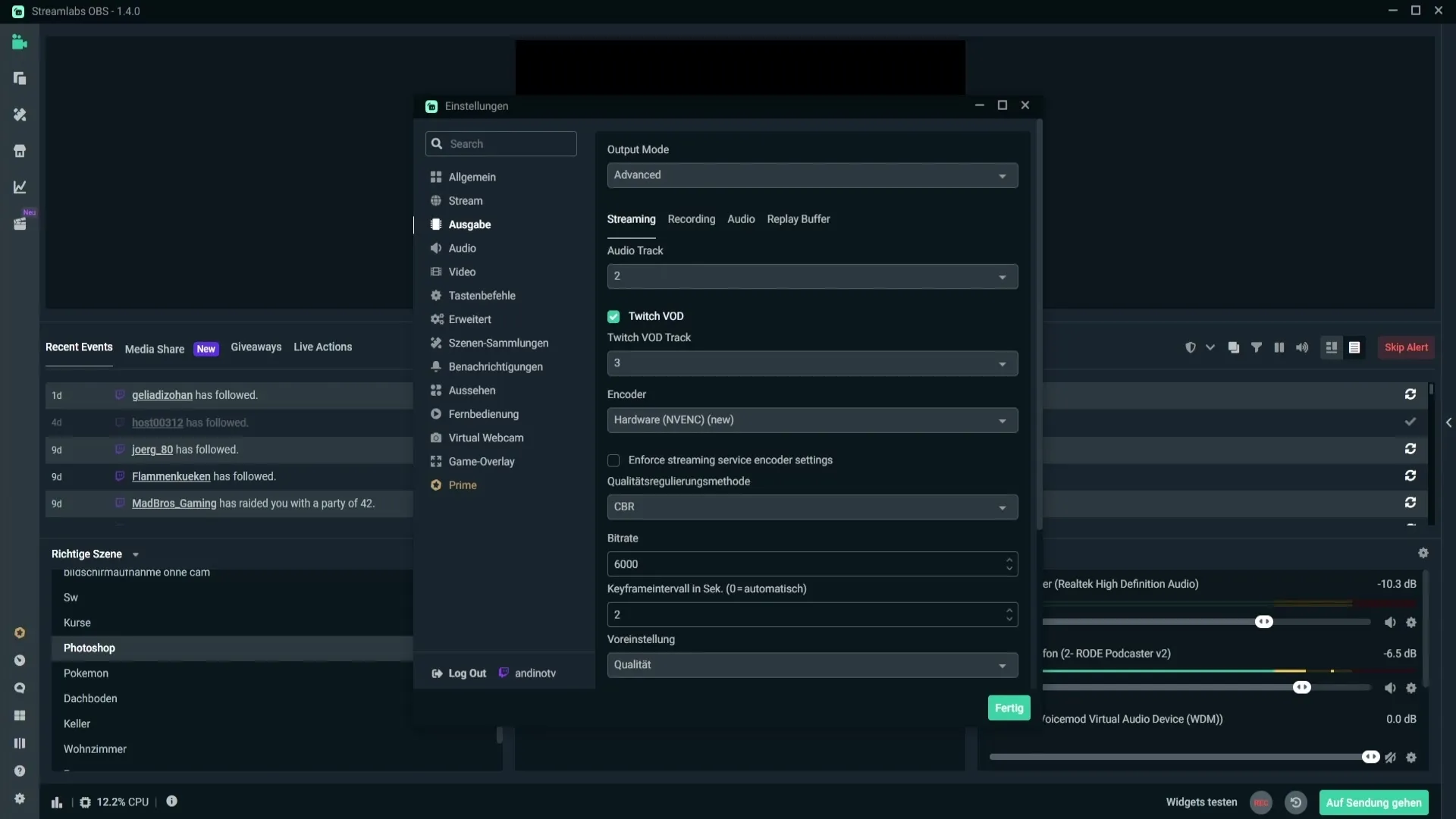 Twitch VOD 효율적으로 설정하기 - 저작권 문제 피하기!