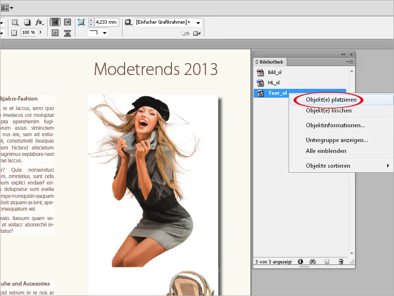 Σχεδιασμός προτύπων στο InDesign