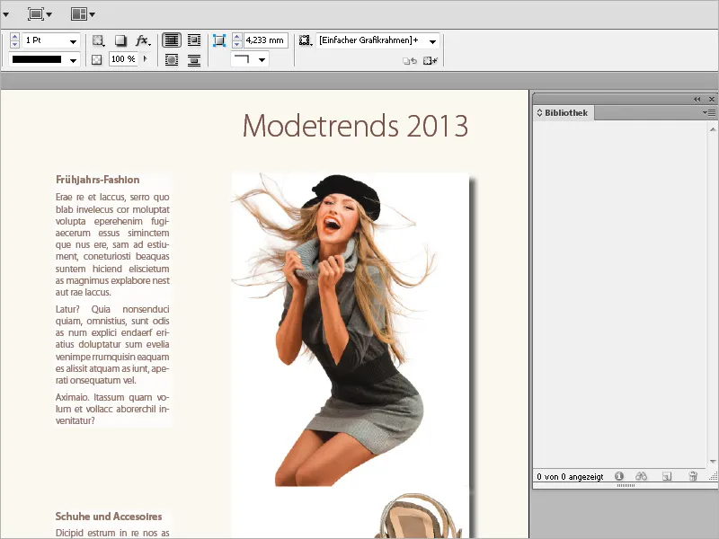 Σχεδιασμός προτύπων στο InDesign