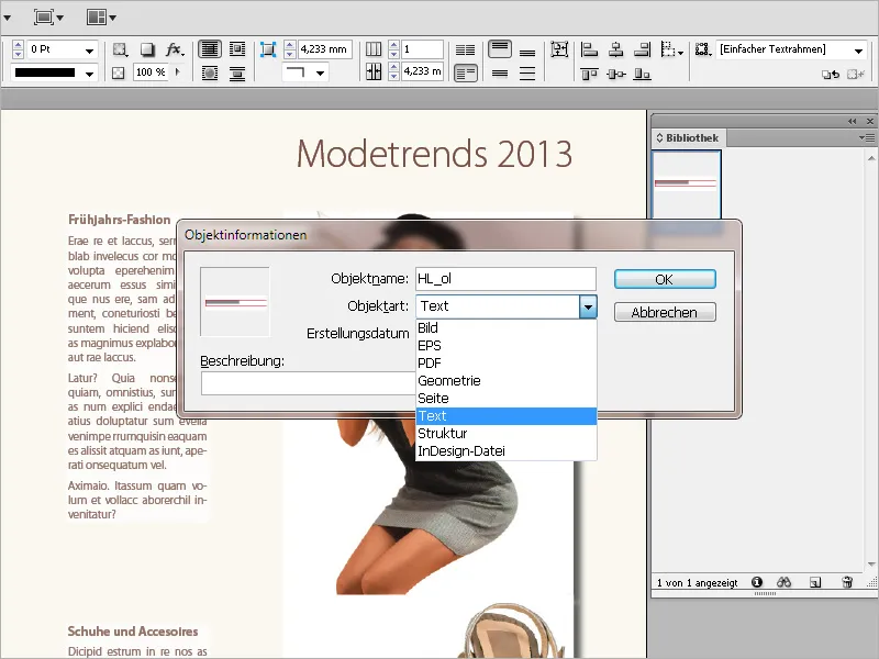 Σχεδιασμός προτύπων στο InDesign