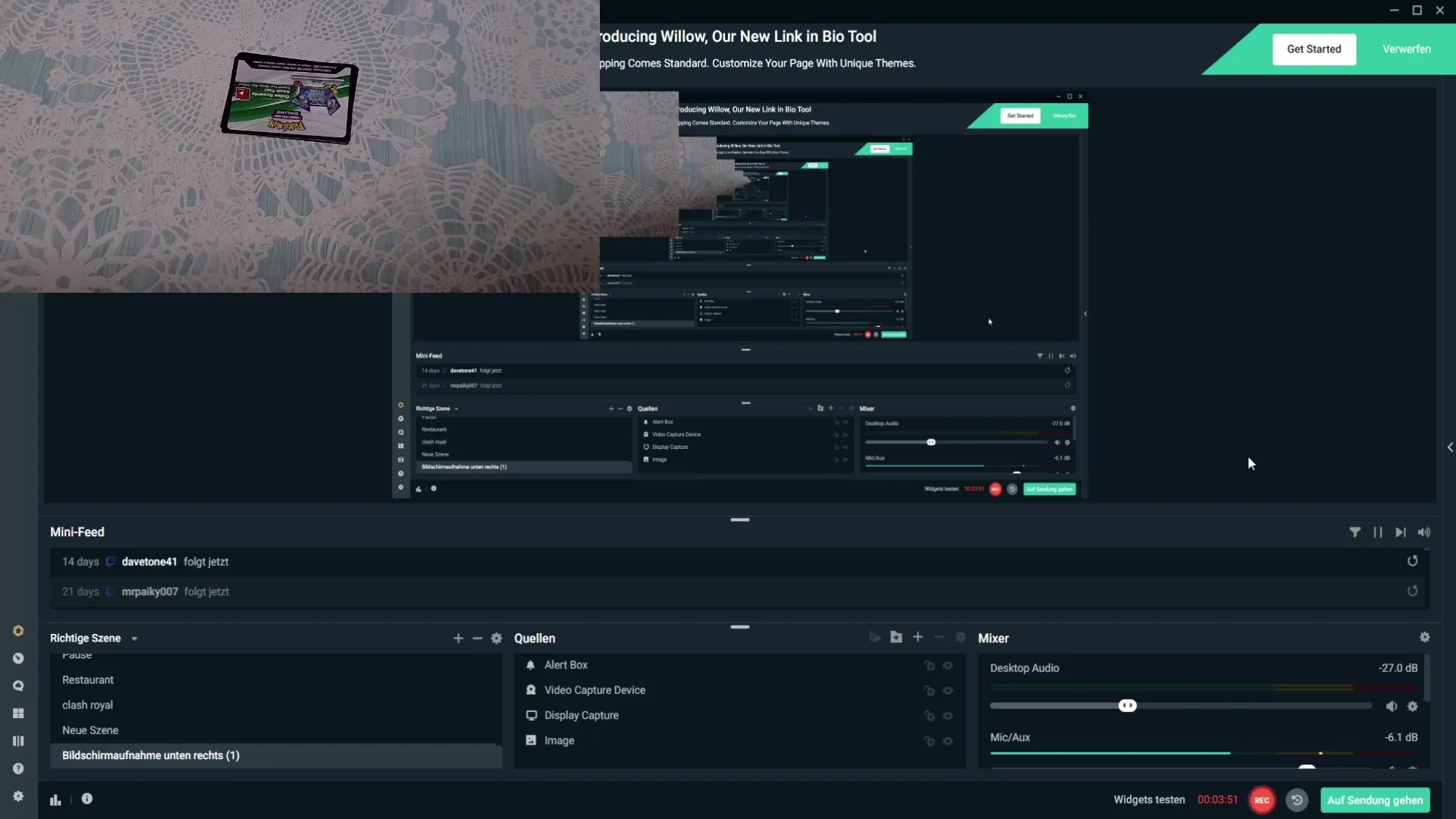 Streamlabs OBS에서 이미지를 효과적으로 180° 회전하세요