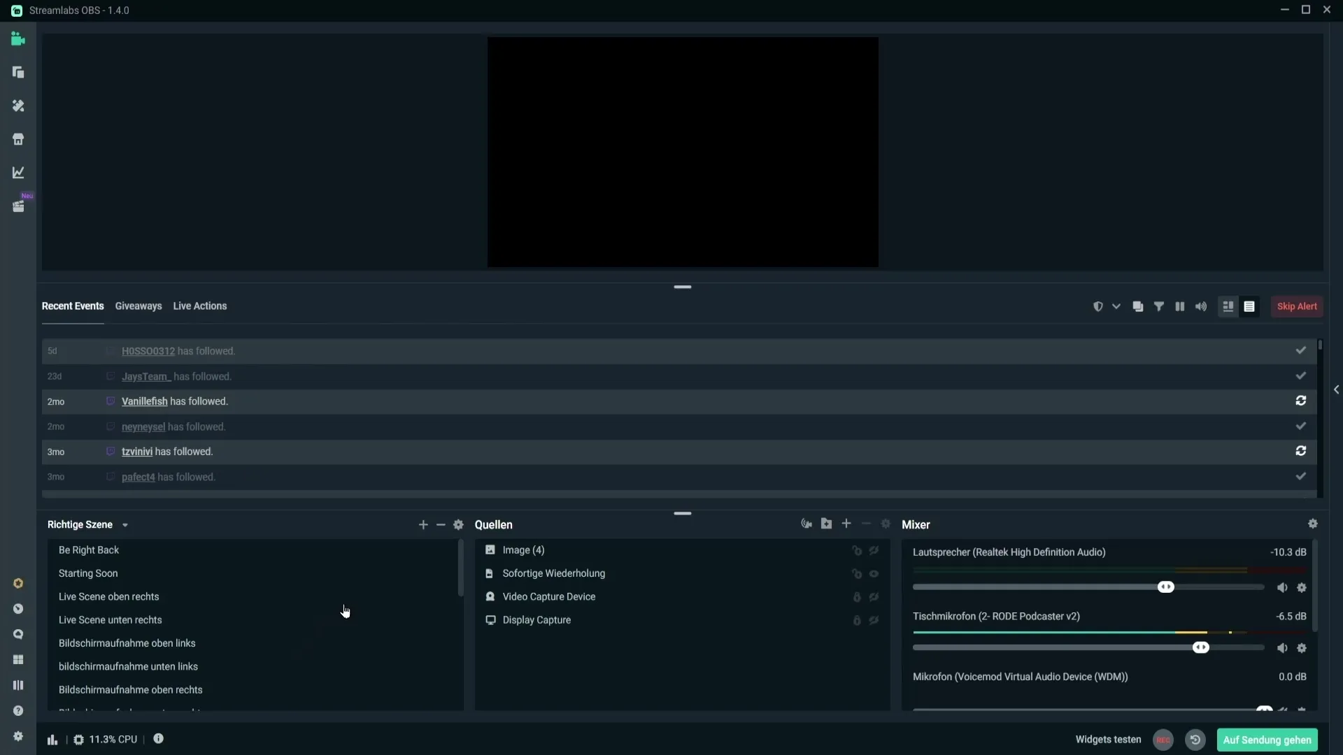 Streamlabs OBS에서 VR 녹화 설정하기
