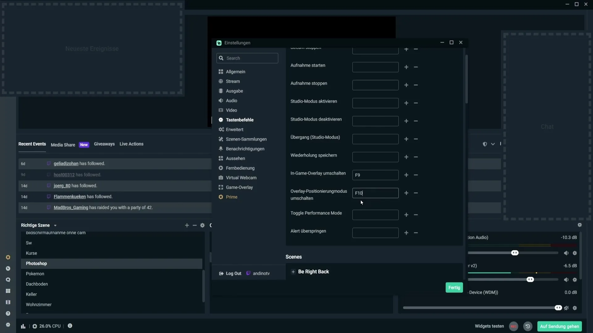 Streamlabs OBS에서 인게임 오버레이 설정하기 쉽게 만들기