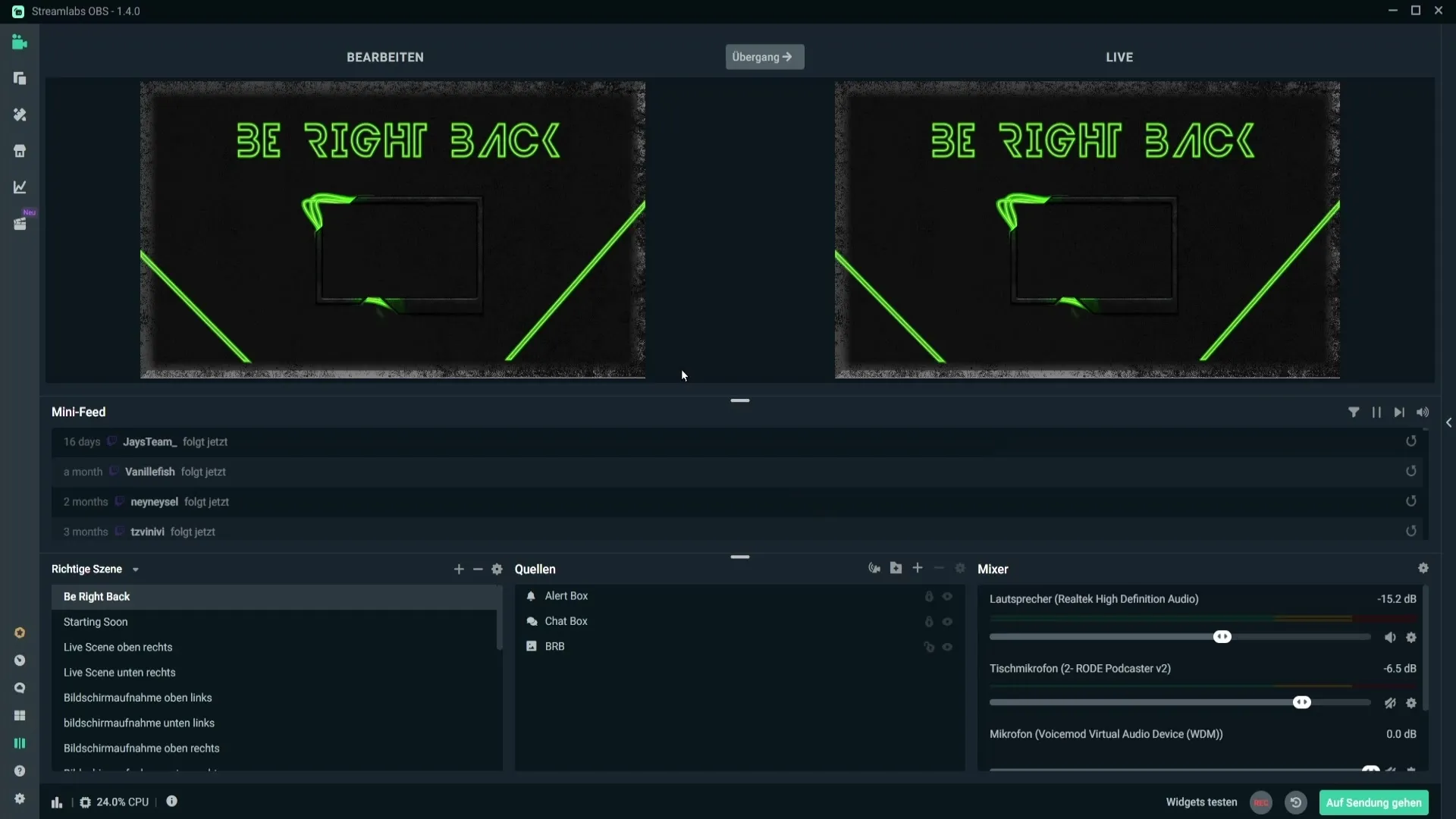 스트리머를 위한 Streamlabs Studio 모드의 효율적인 활용