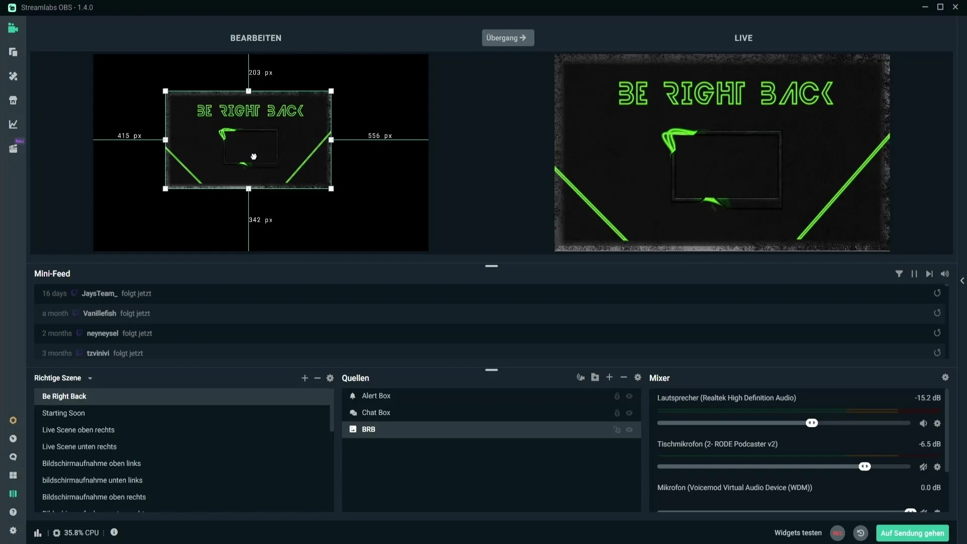 스트리머를 위한 Streamlabs Studio 모드의 효율적 활용