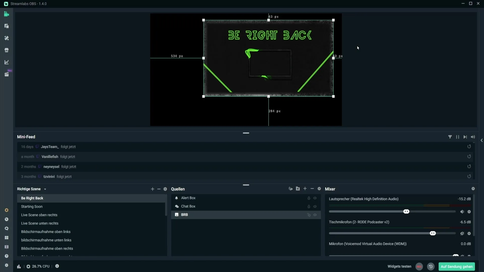 스트리머를 위한 Streamlabs Studio 모드의 효율적인 활용