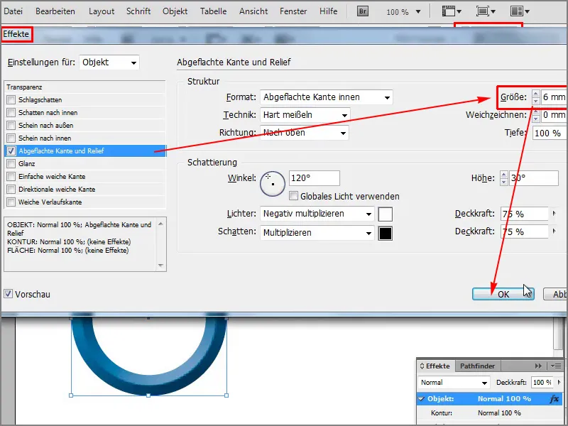 Tips & tricks til Adobe InDesign: Oprette sammengrebne ringe