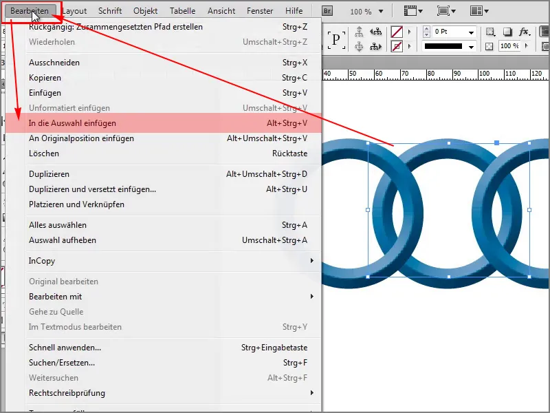 Tipps &amp; Tricks zu Adobe InDesign: Ineinandergreifende Ringe erstellen