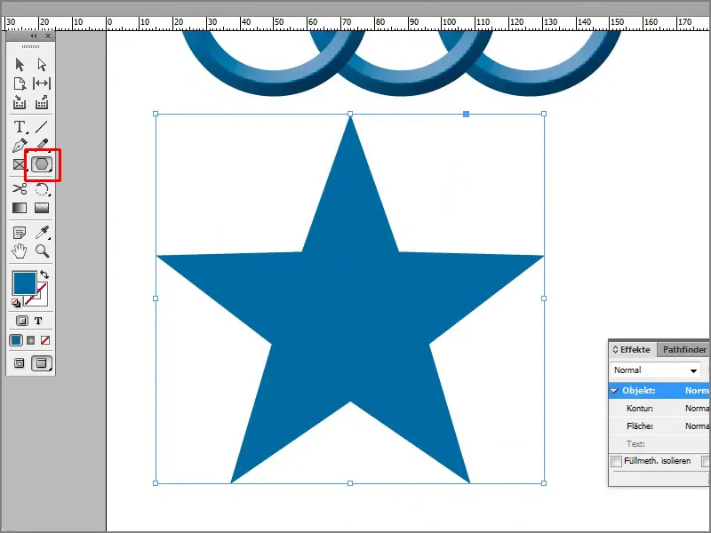 Tips & tricks til Adobe InDesign: Oprettelse af sammenflettede ringe.