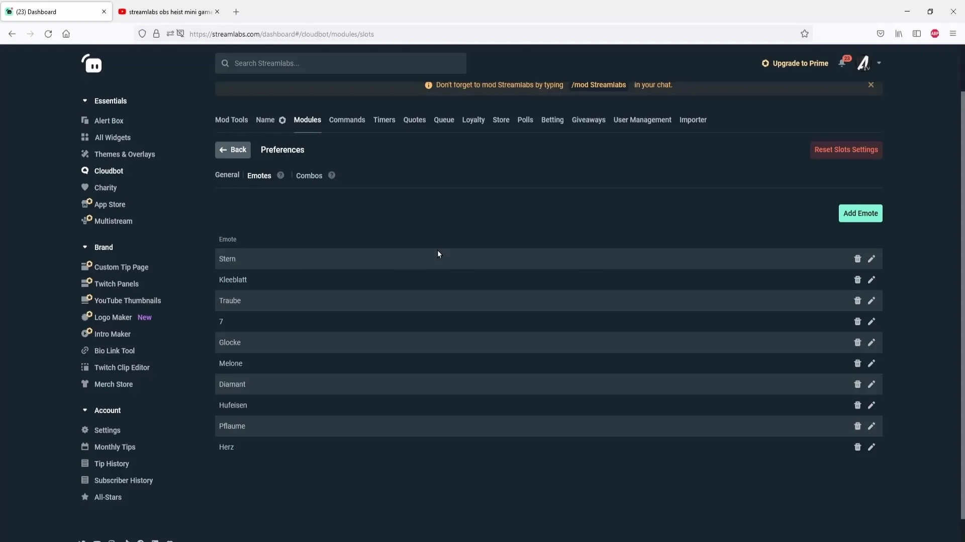 Streamlabs 효율적으로 활용하는 미니게임