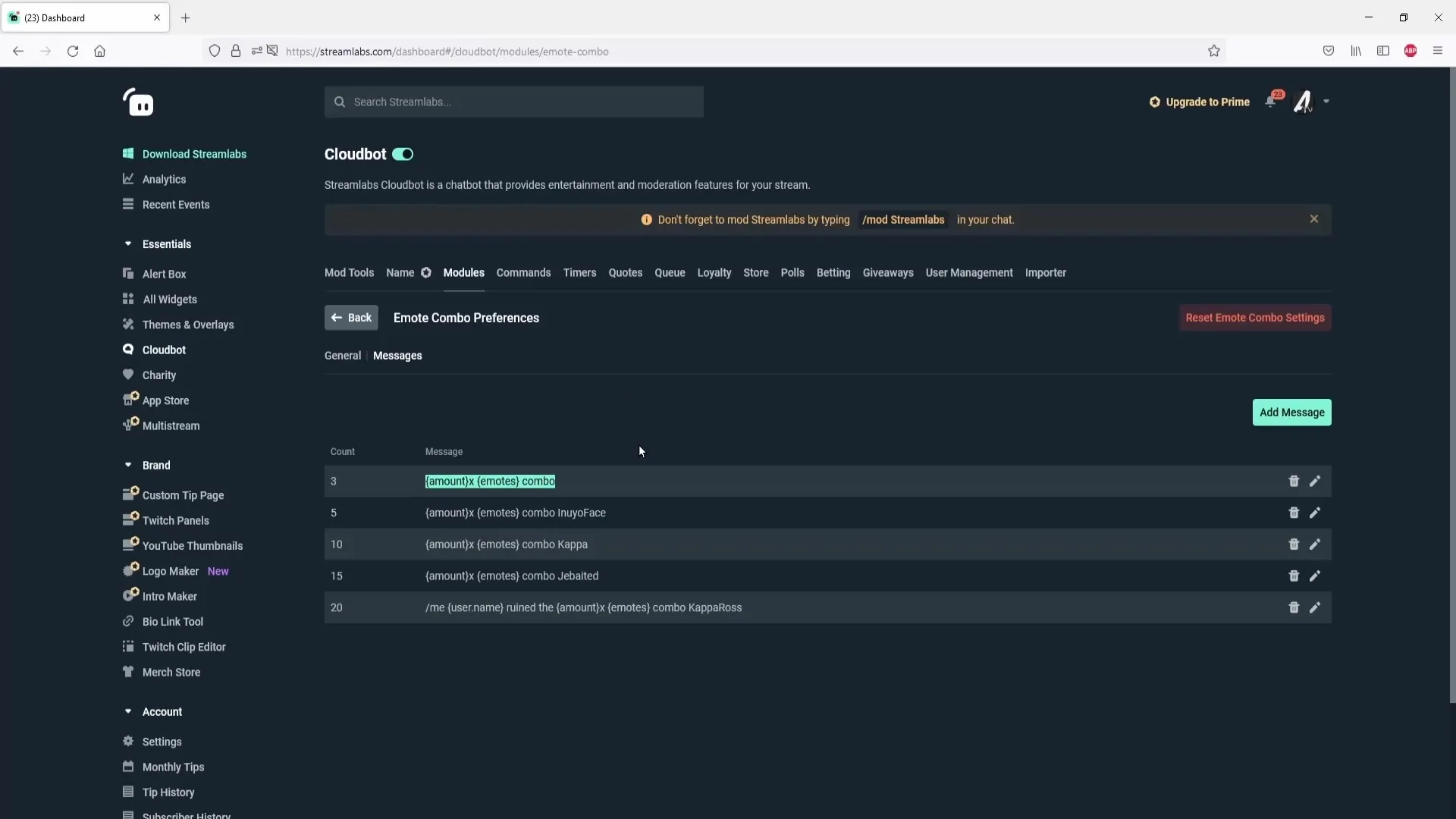 Streamlabs에서 미니게임 효과적으로 활용하기