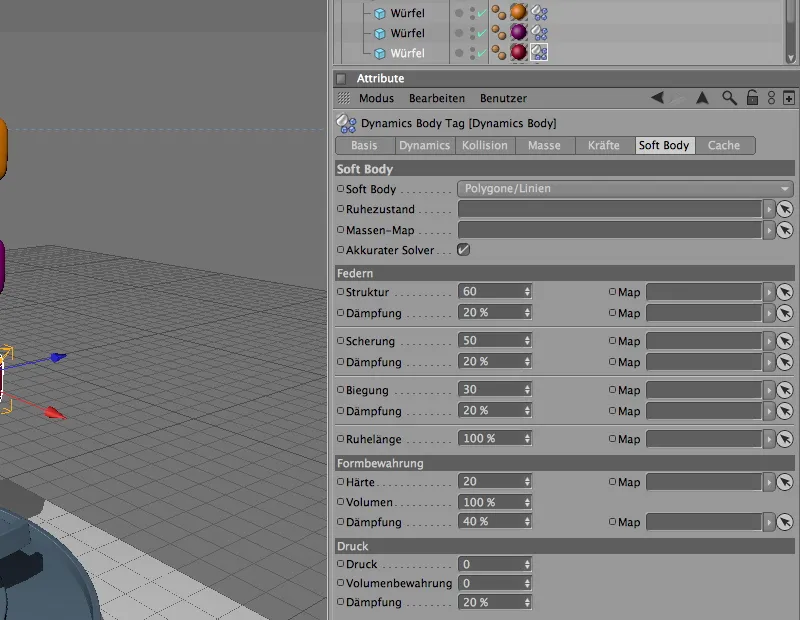 Nuovo nel rilascio 12 - Soft Body Dynamics