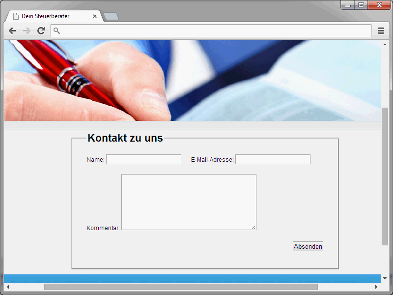 HTML & CSS voor beginners (Deel 46): Het contactformulier (1)