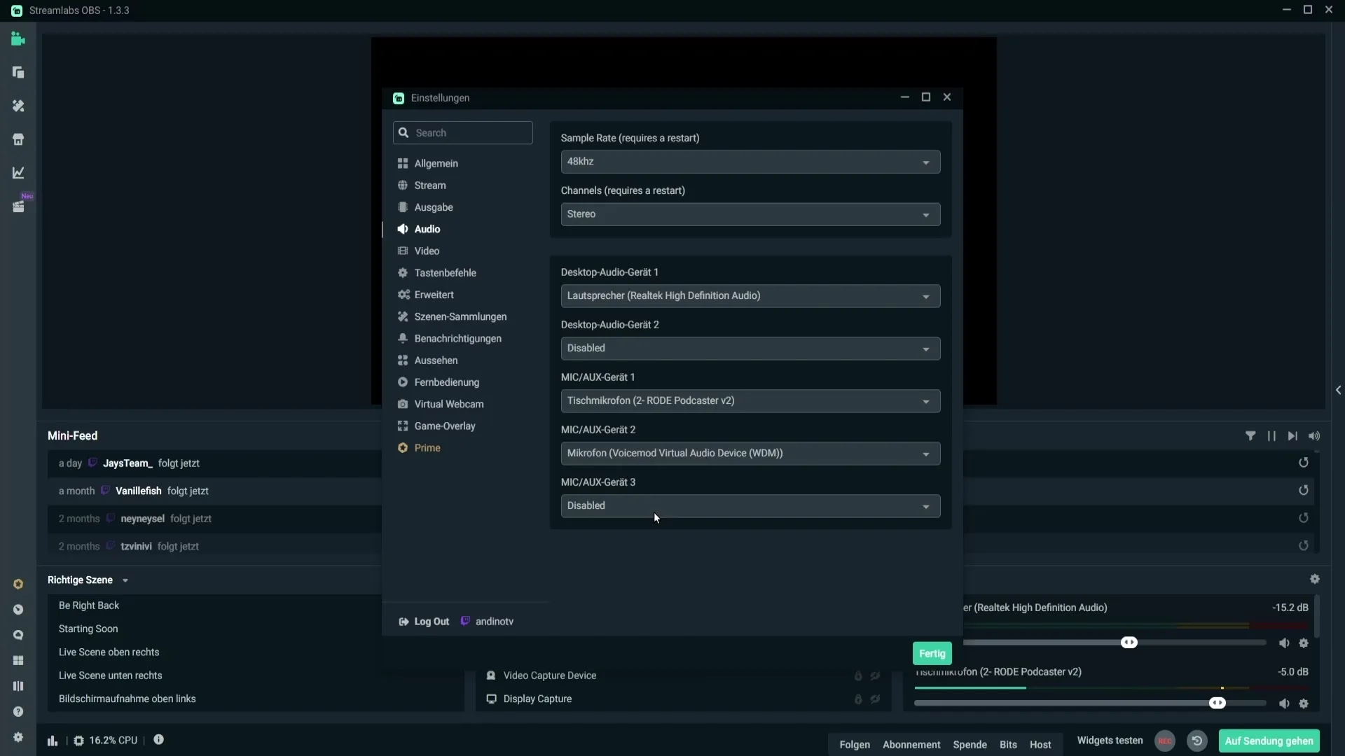Evitați problemele audio în Streamlabs OBS: preveniți auzirea dublă