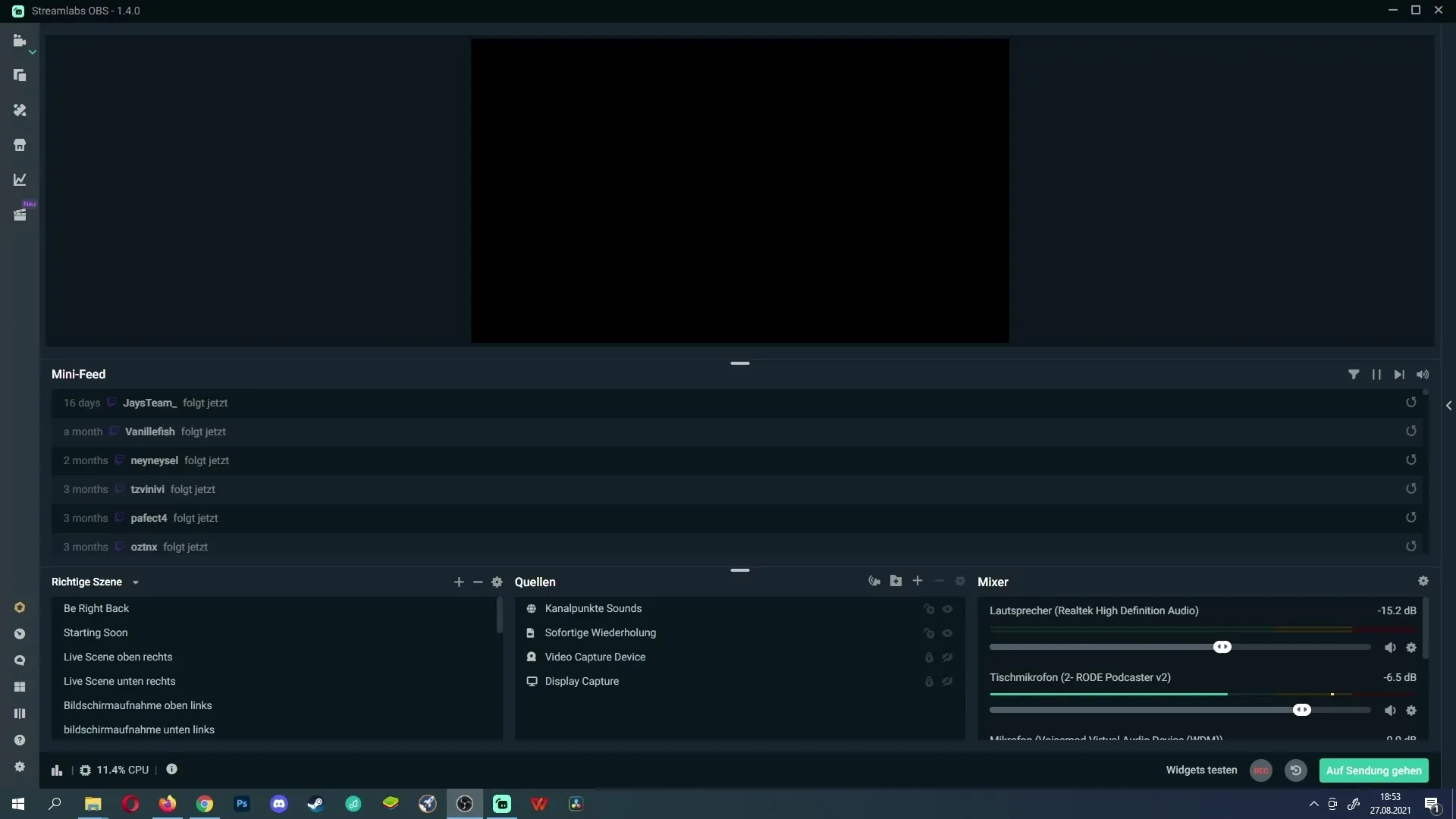 Lipsa sunetului în Streamlabs OBS: 8 erori comune