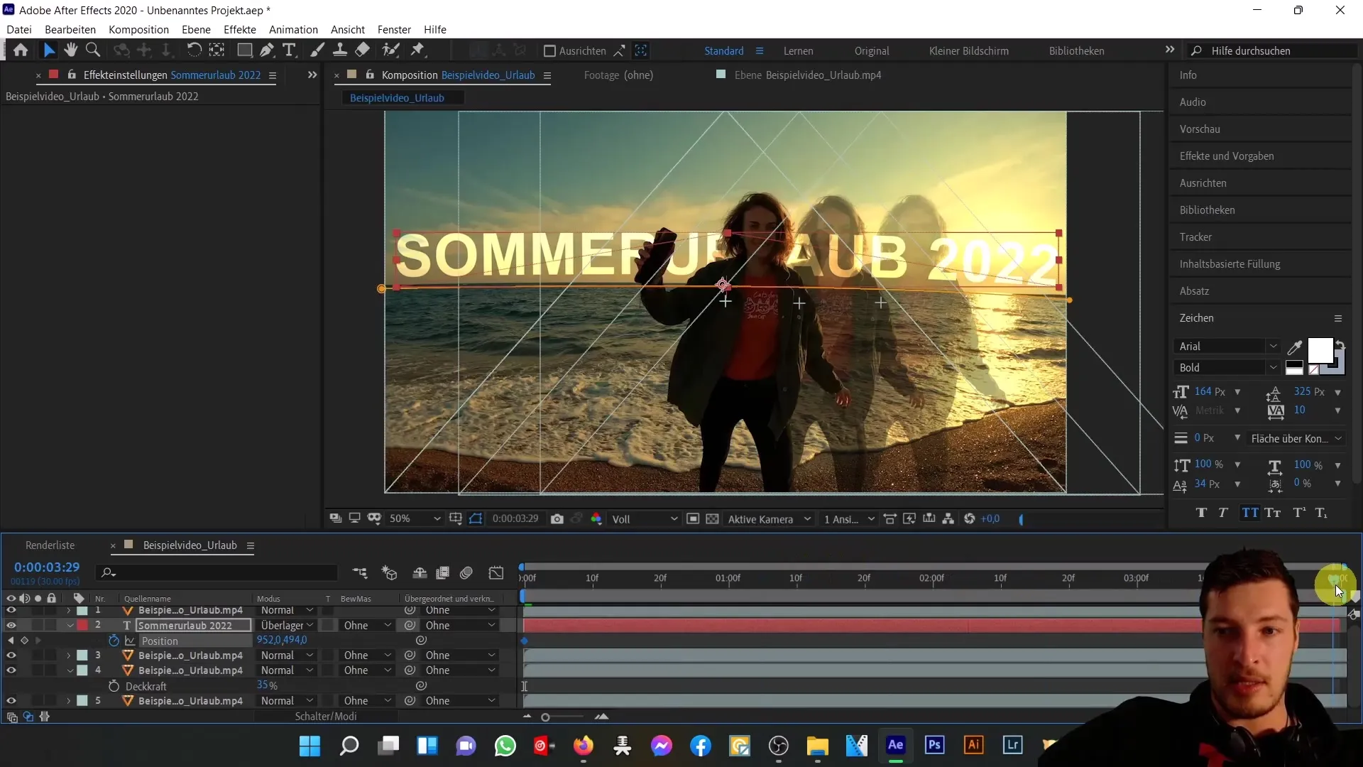 Effektive Nutzung des Roto Brush Tools in After Effects