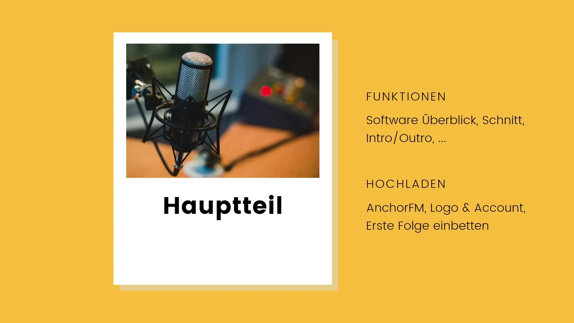 Podcast starten – Dein Leitfaden zum erfolgreichen Einstieg