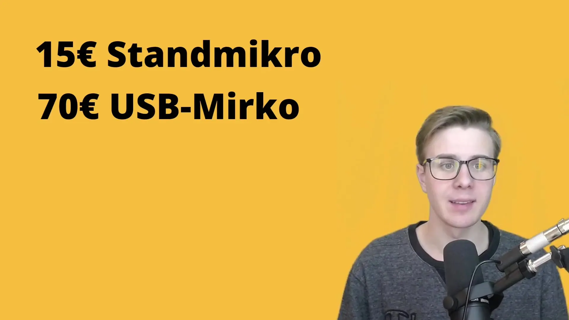 Mikrofonempfehlungen für deinen Podcast - So wählst du das richtige Modell