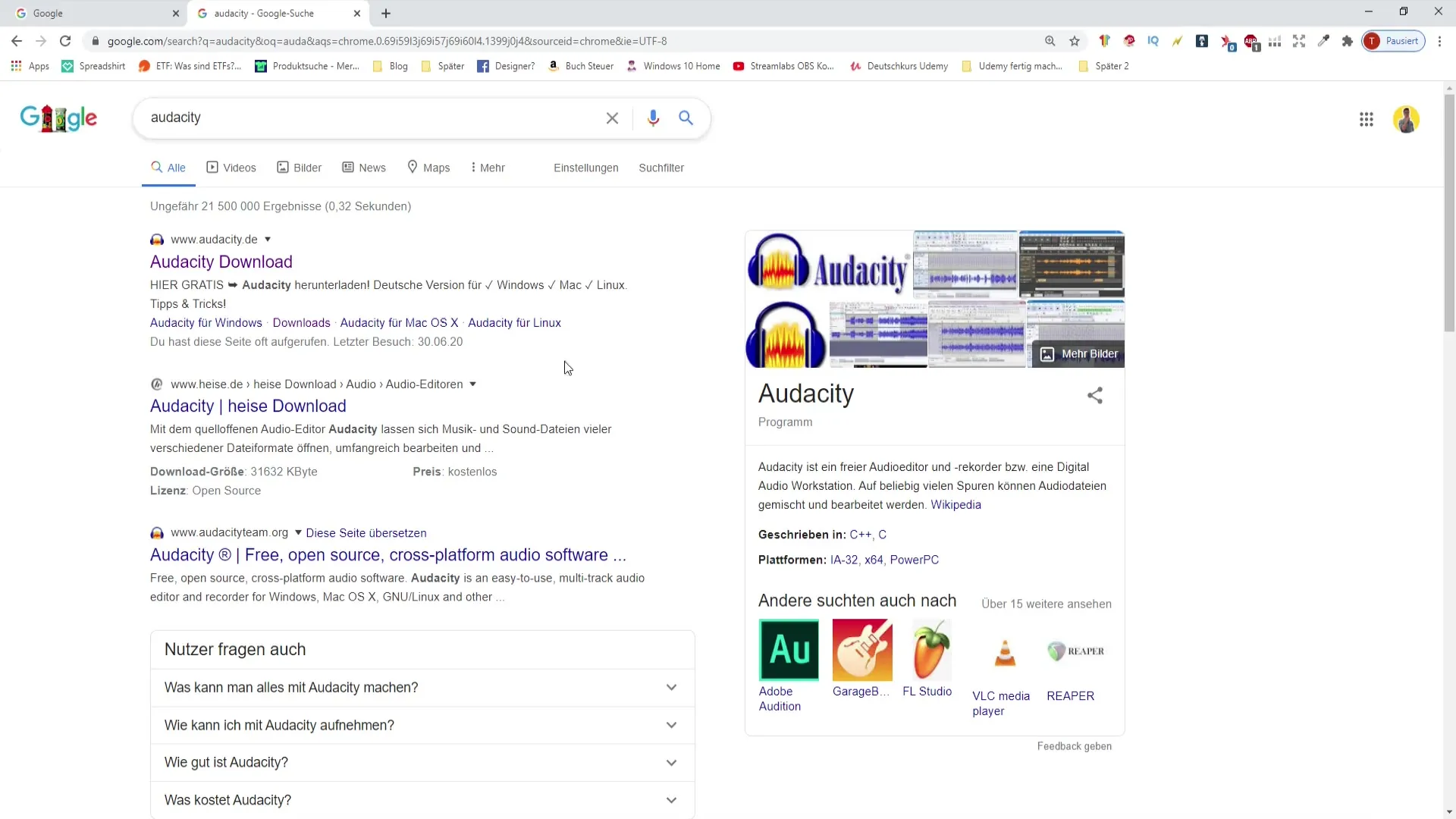Audacity herunterladen und installieren – Deine Schritt-für-Schritt-Anleitung