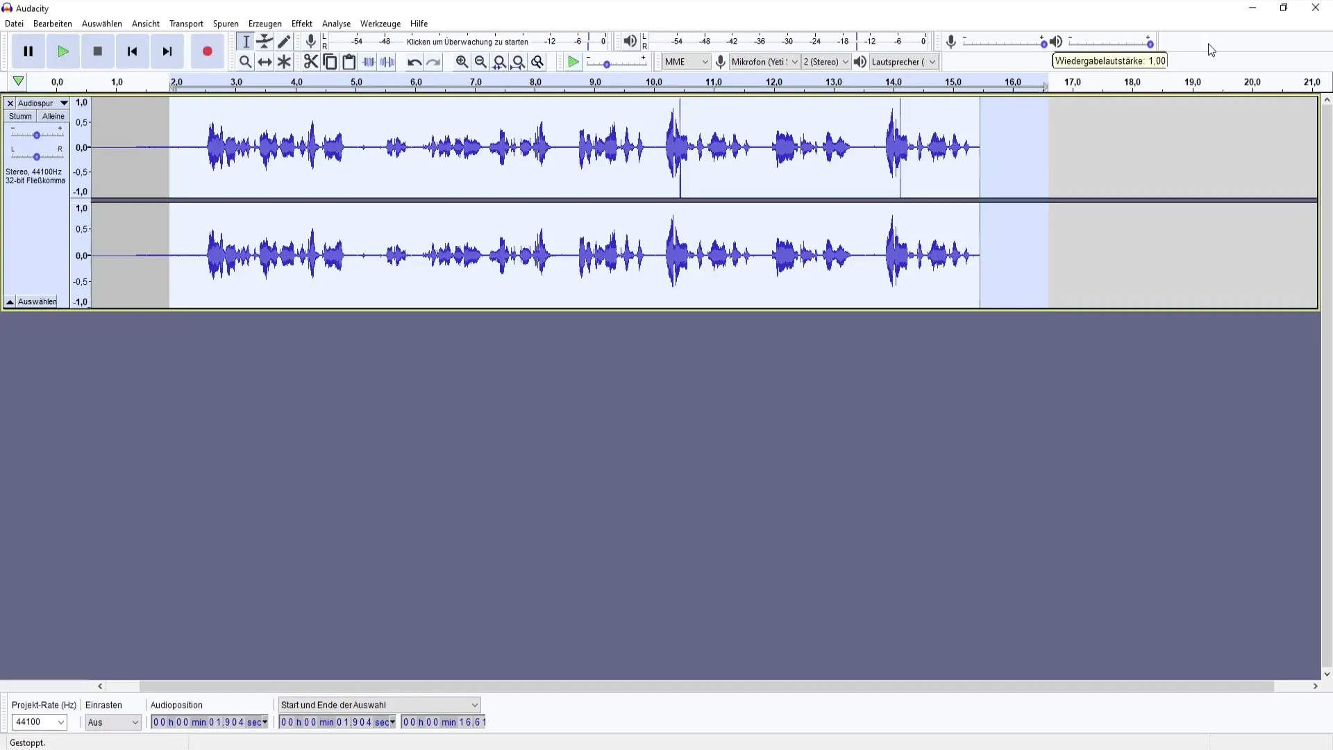Audacity Überblick: Erste Schritte zur Audiobearbeitung