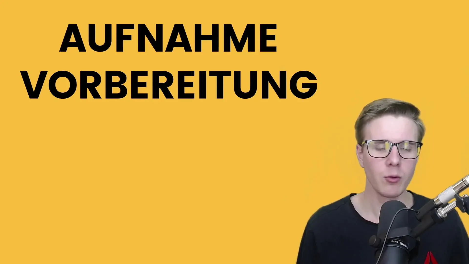Effektive Vorbereitung für deine Podcast-Aufnahme