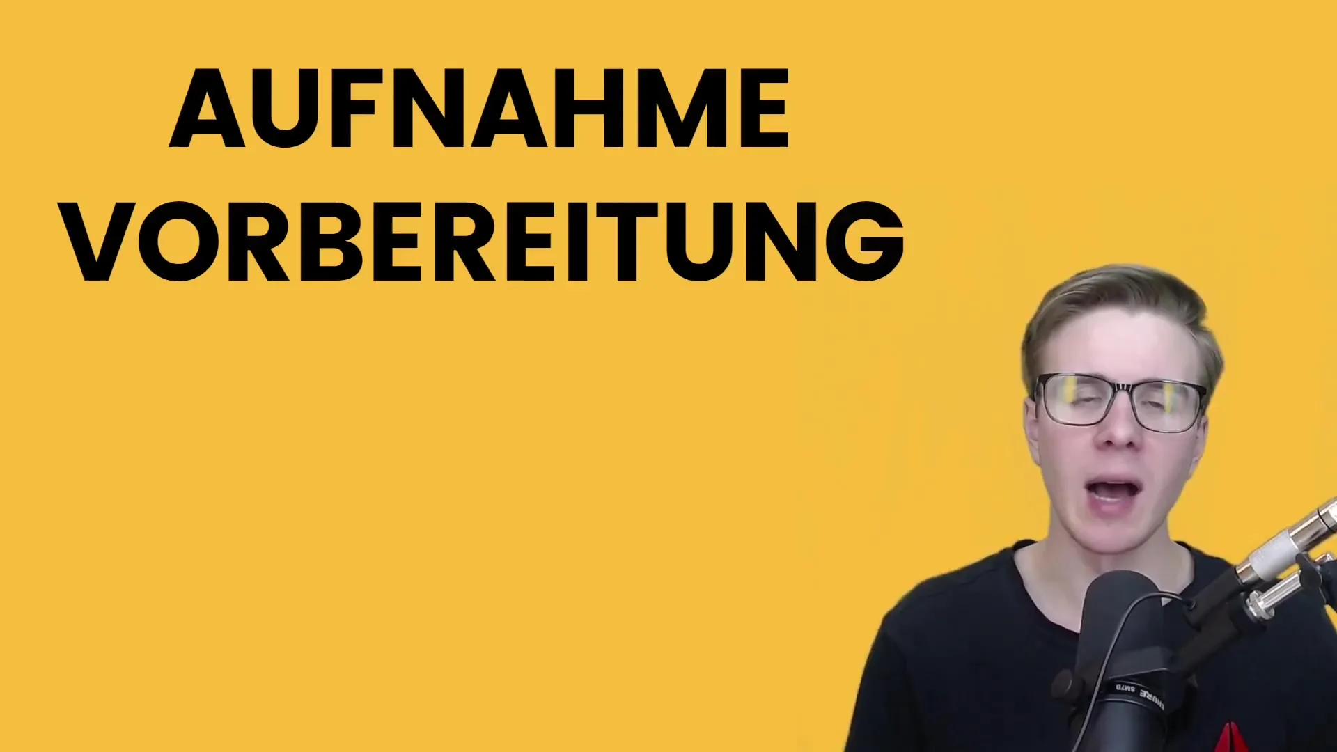 Effektive Vorbereitung für deine Podcast-Aufnahme