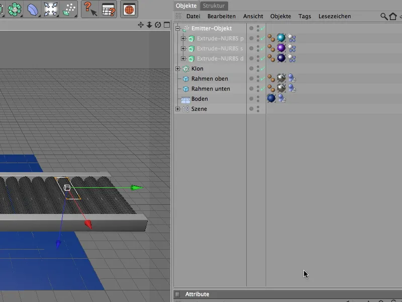 C4D Release 12 - Motors, connectors - PSD assembly line