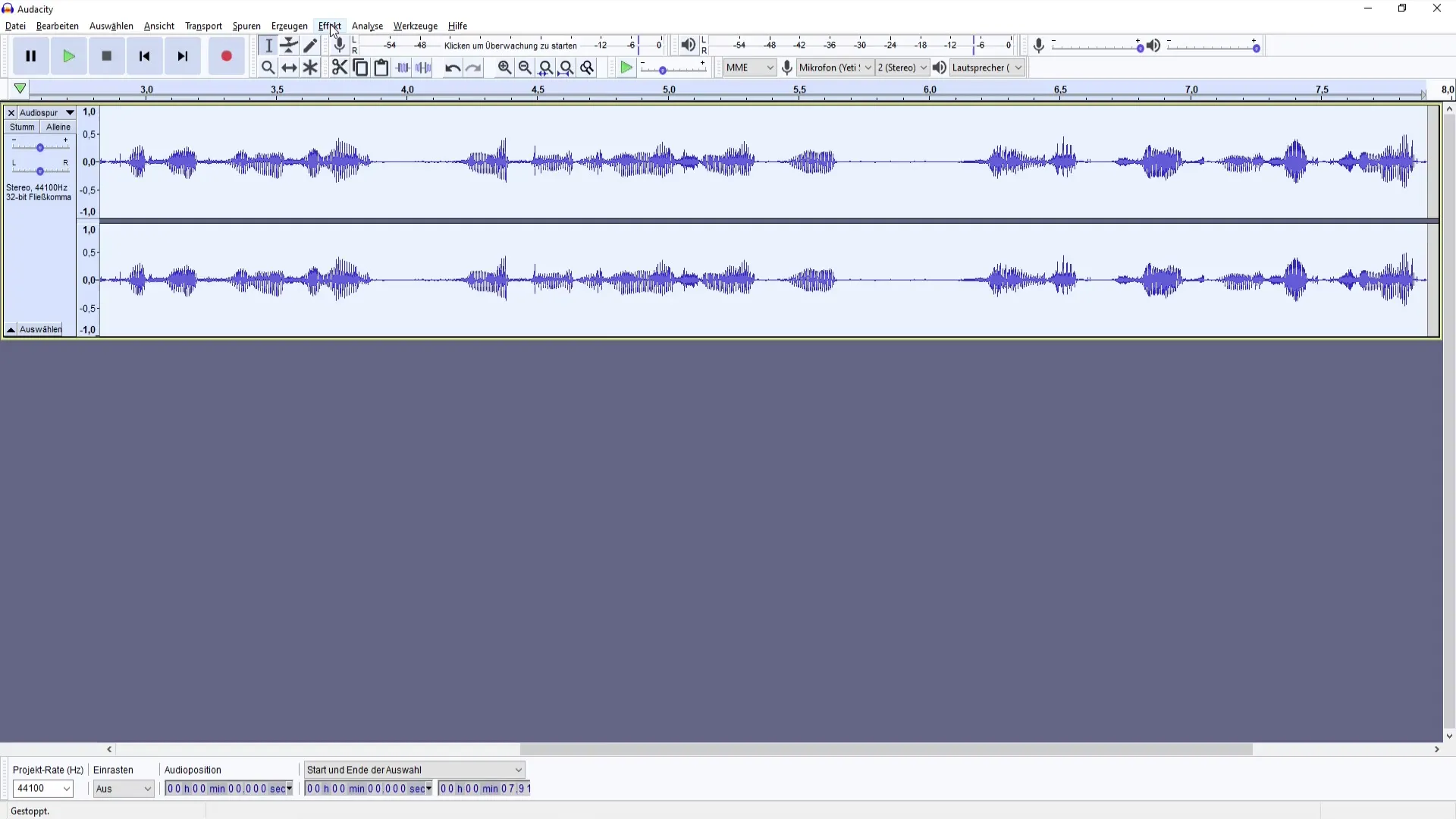 Podcasts effektiv gestalten mit Audacity Effekten