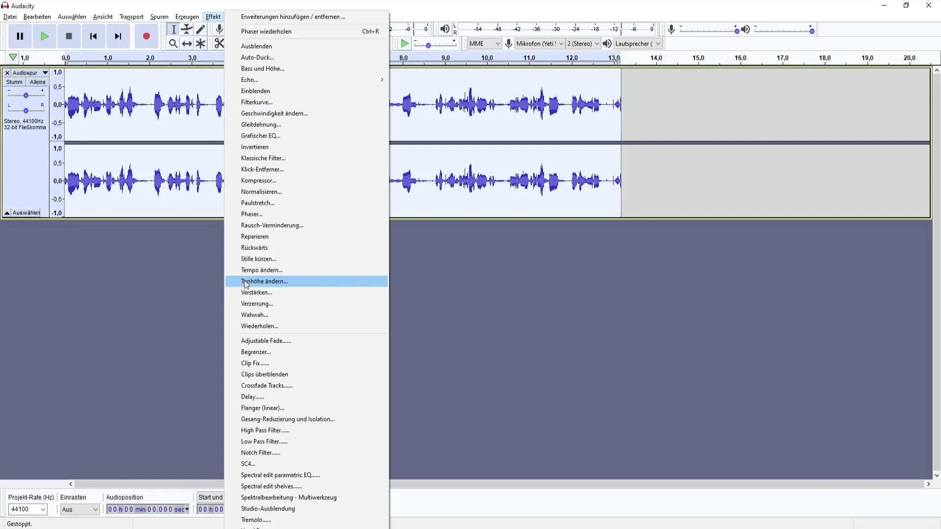 Creare un podcast in modo efficace - utilizzare Audacity per l'editing audio