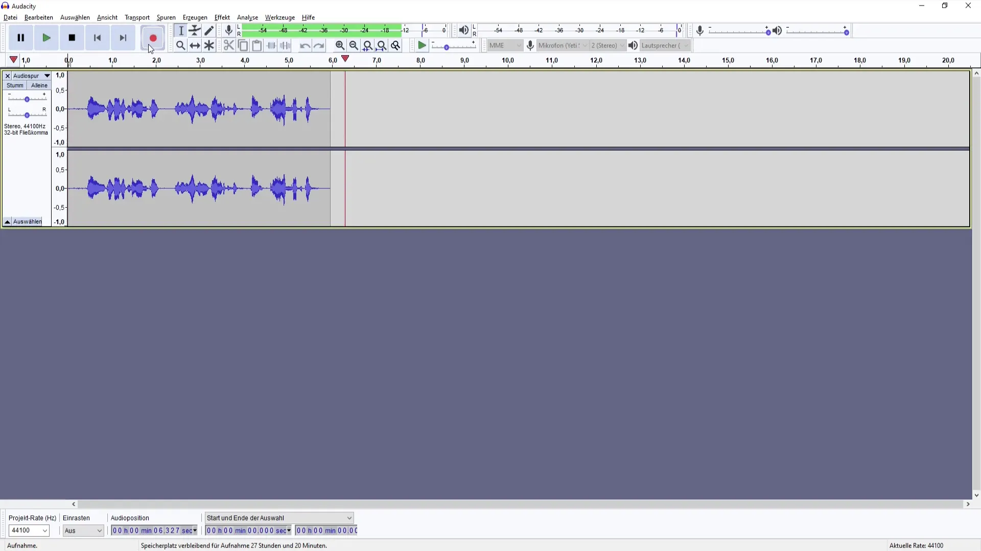 Ottimizzare la voce in Audacity in modo professionale