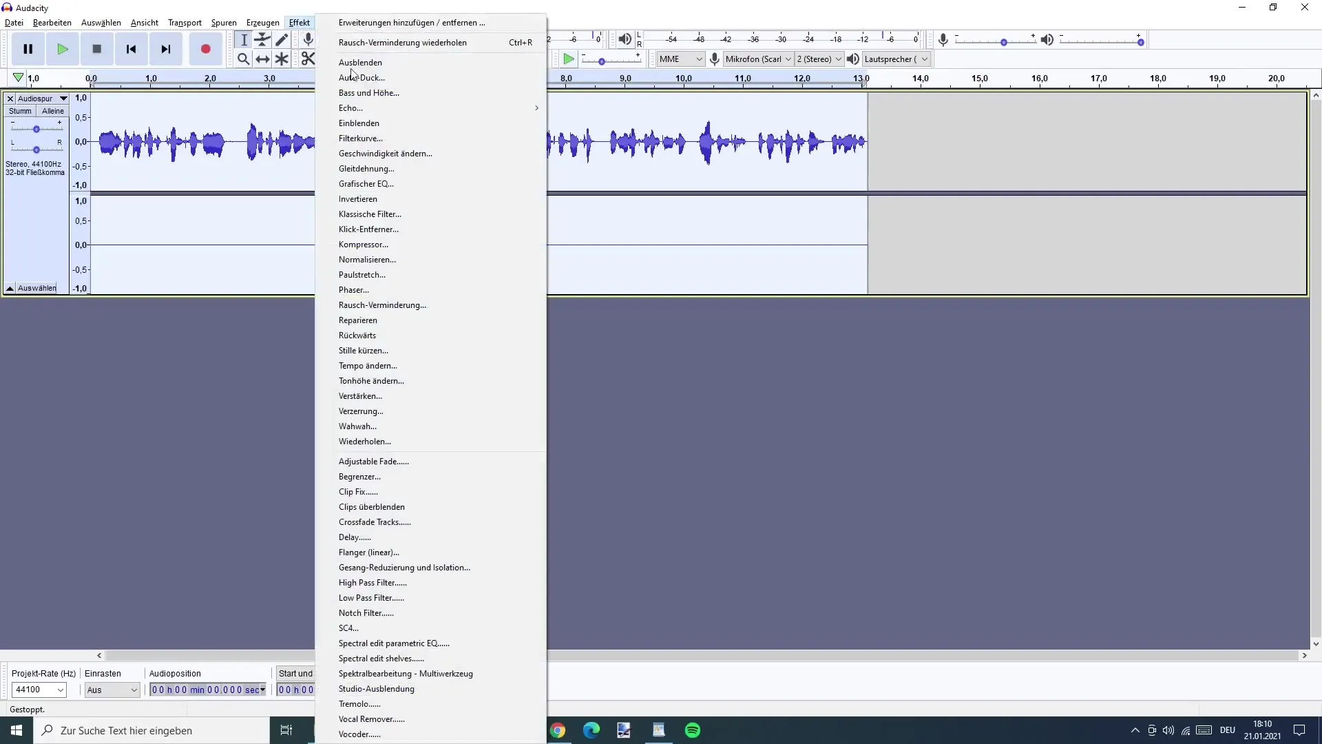 Elaborazione professionale dei podcast passo dopo passo