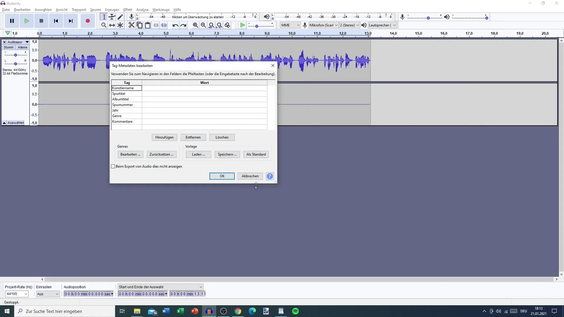 Editing podcast professionale passo dopo passo