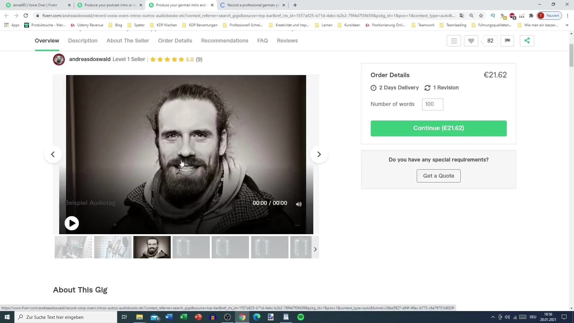 Zleć profesjonalne intro do podcastu na platformie Fiverr