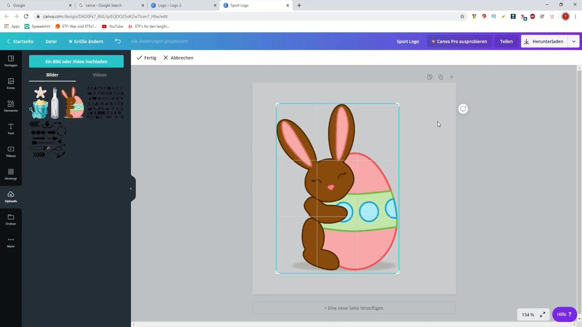 Creating podcast graphics: Understanding Canva filters and settings