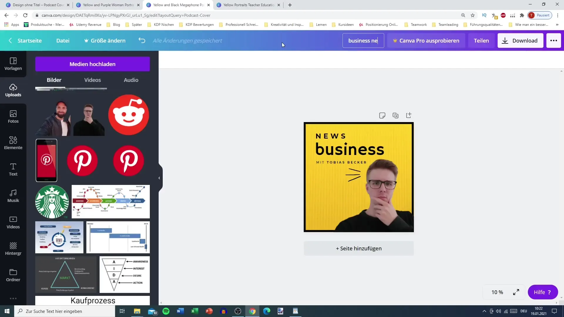 Creare un logo per il podcast: guida passo dopo passo con Canva
