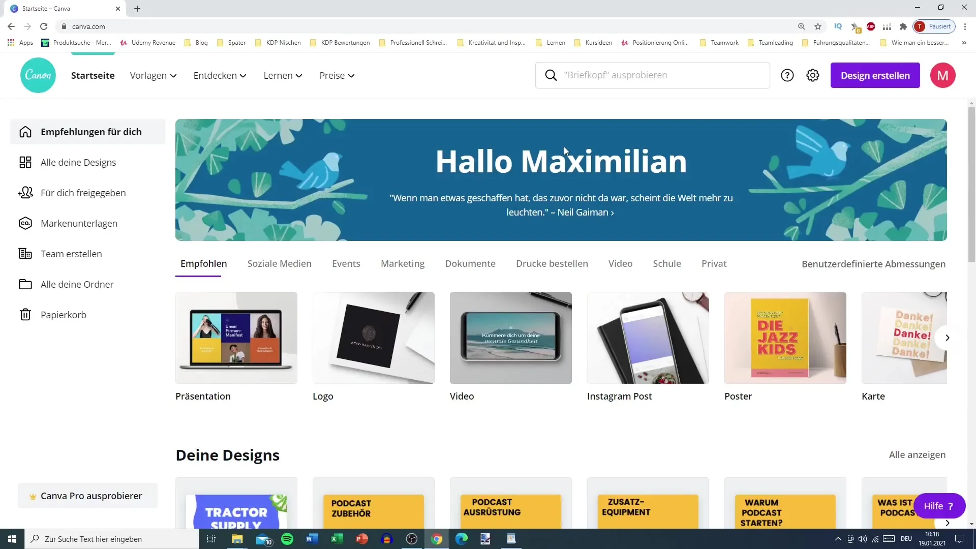 Creare un logo per il podcast: Guida passo dopo passo con Canva