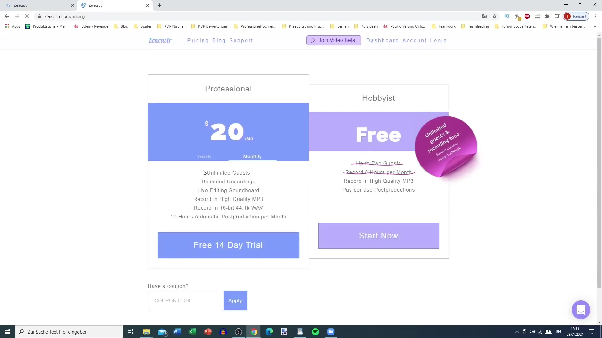 Registrazione di interviste di successo: Zencastr e Zoom per i podcast