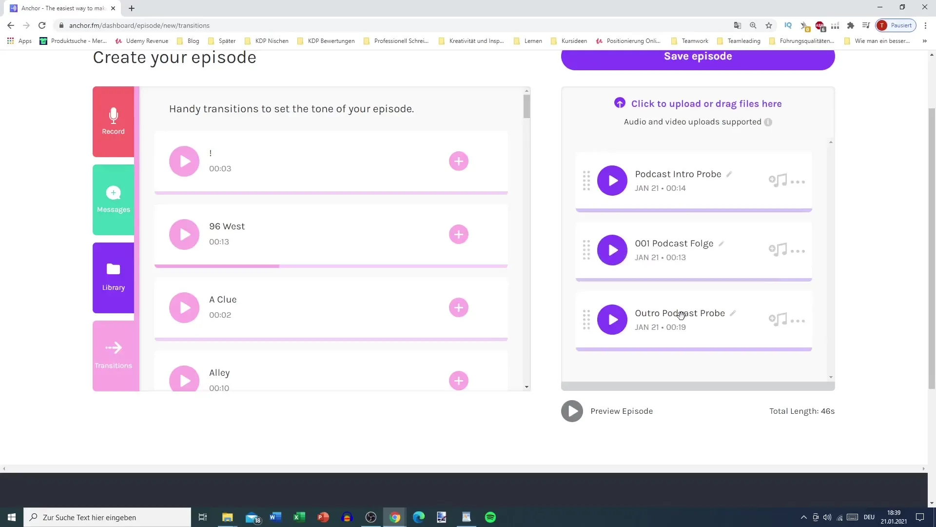 Primi passi per un upload di successo del podcast
