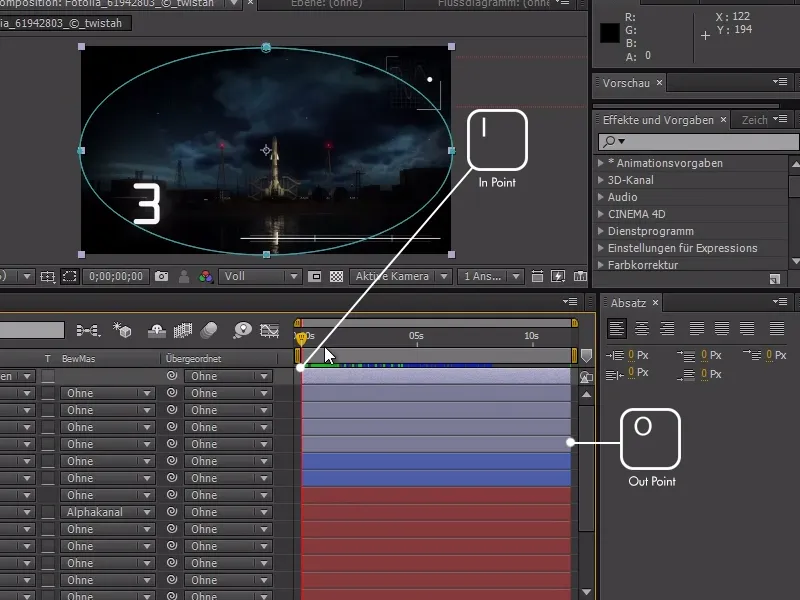 Trucos y consejos para el flujo de trabajo en After Effects: Navegación por la línea de tiempo
