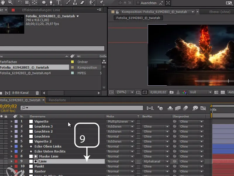 Trucos y consejos para el flujo de trabajo en After Effects: Navegación por la línea de tiempo