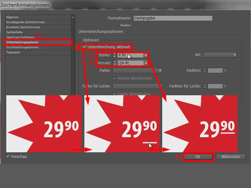 Automatizar la tarificación mediante formatos anidados