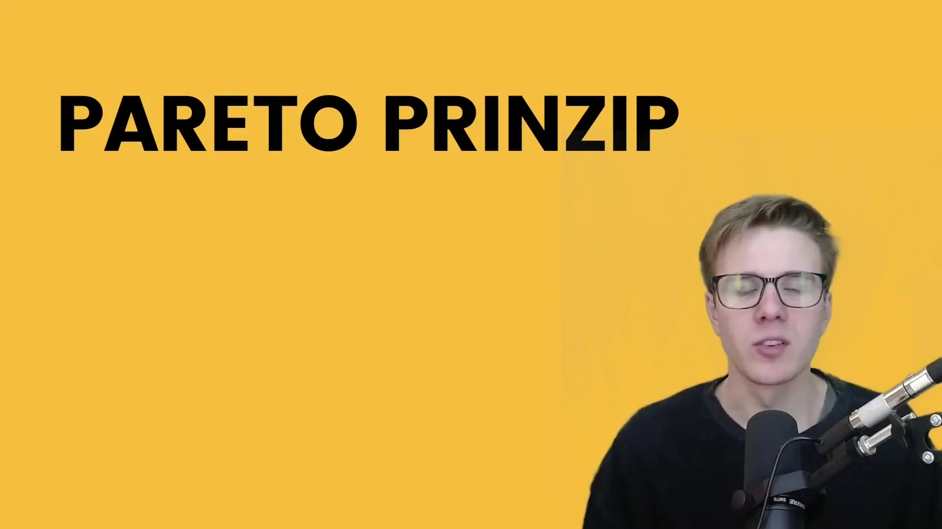 Creare un podcast con il principio di Pareto per l'efficienza