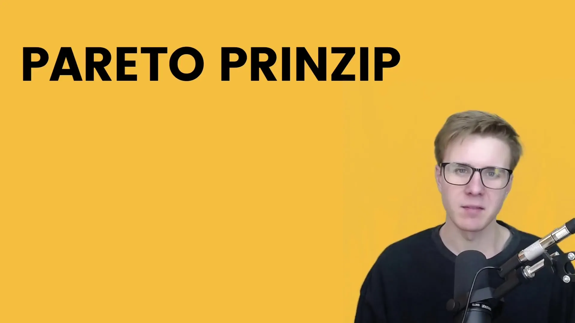 Creare un podcast con il principio di Pareto per l'efficienza