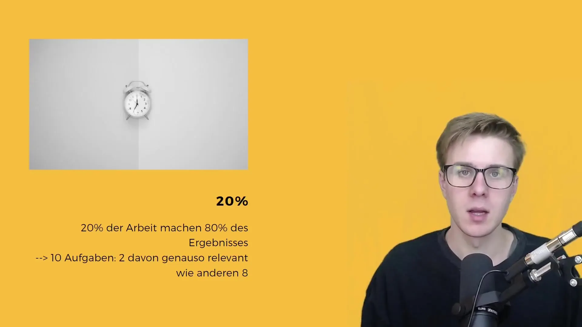 Creare un podcast con il principio di Pareto per l'efficienza