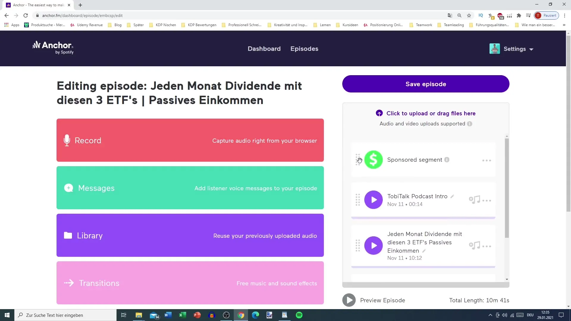 Monetizzazione del tuo podcast su AnchorFM