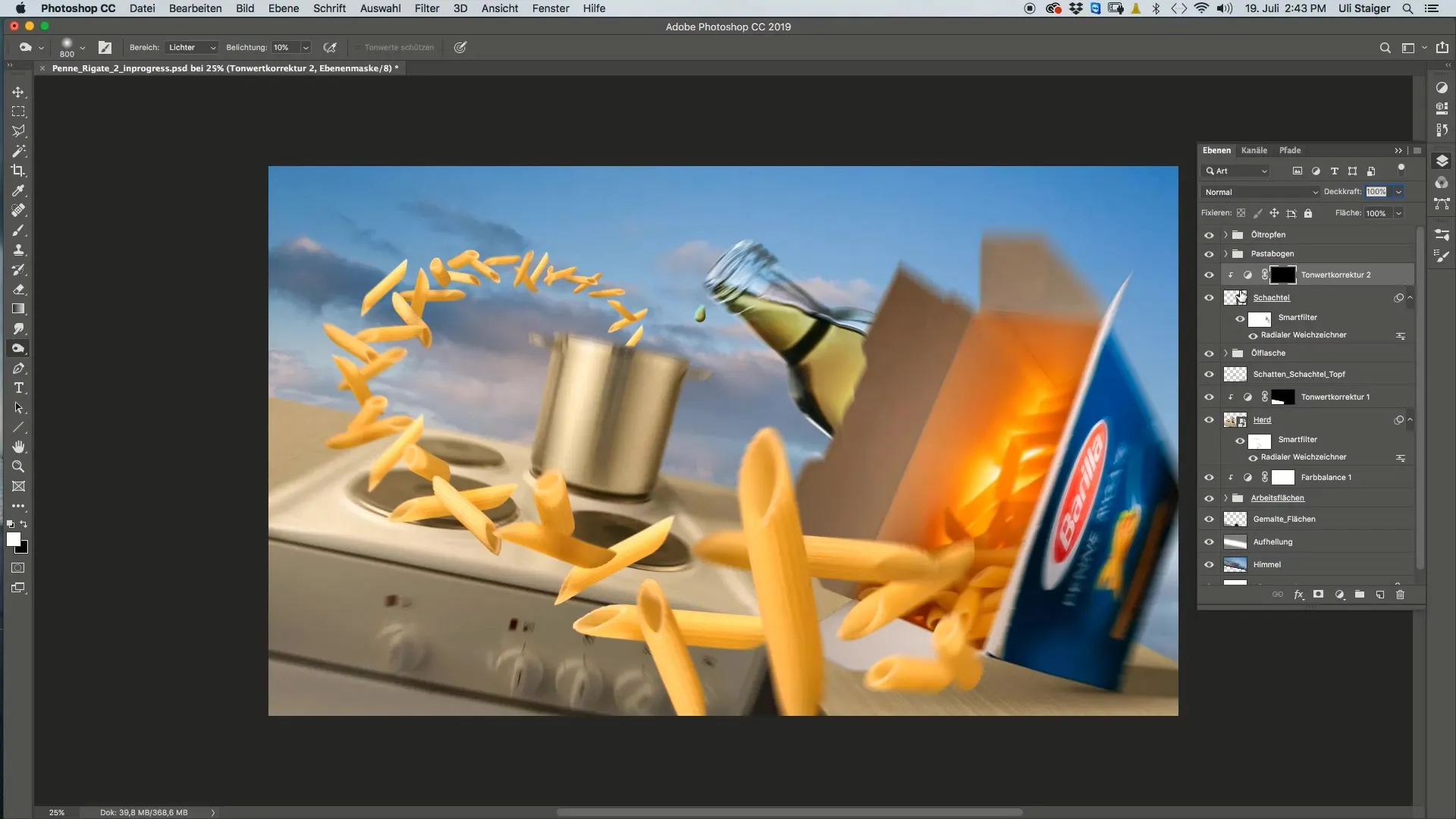Corrección final en Photoshop: ajustes de niveles de tono para imágenes vibrantes